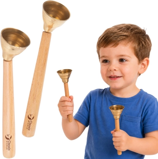 Campanelli tattili Classic World Edu