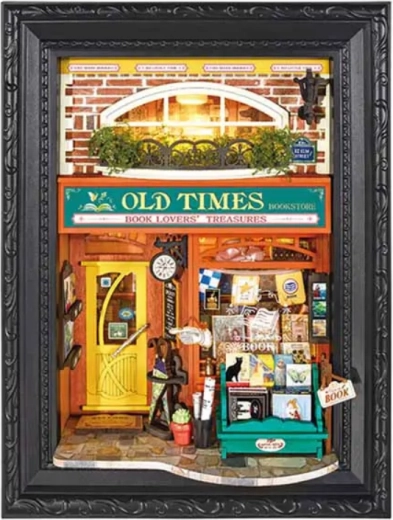 Robotime puzzle 3D in legno in cornice – Libreria Old Times