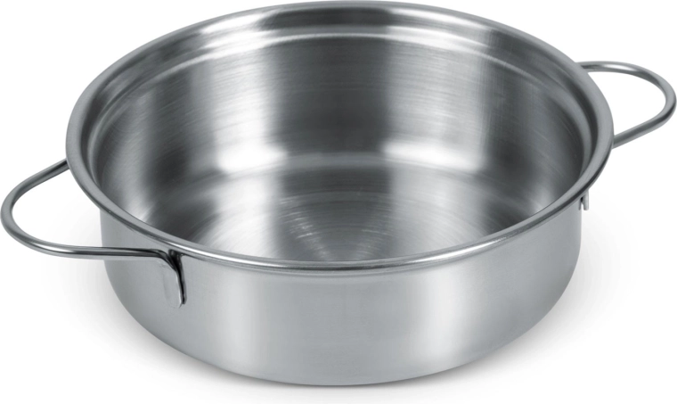 Pentola resistente per cucinare e servire durante il gioco