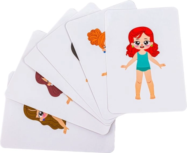 Schede con principesse per un creativo “vestire”