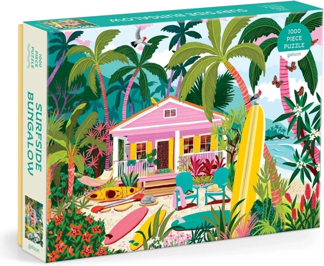 Puzzle Galison Bungalow del surfista 1000 pezzi