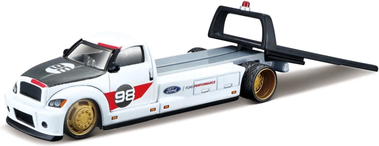 Trasportatore Maisto con modello Ford GT Heritage Edition 1:64