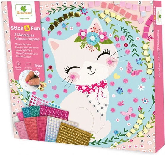 Stick & Fun mosaico – animali domestici