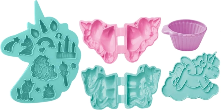 Mondo magico di unicorni e castelli