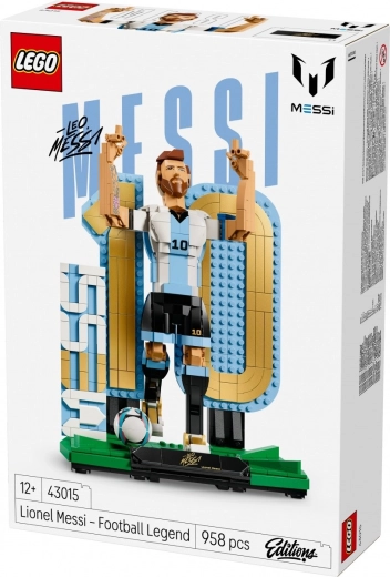 Dettagli da collezione: MESSI, numero 10 e pallone