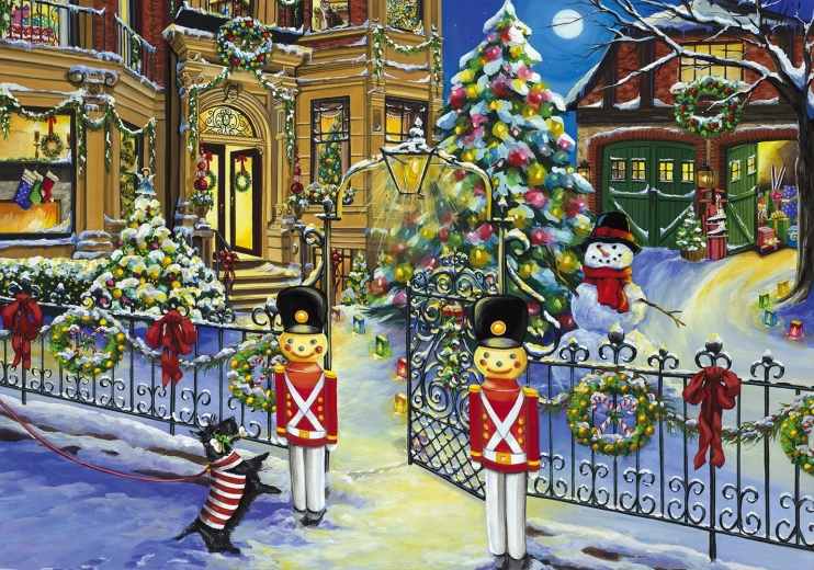 Puzzle Casa di Natale 1000 pezzi BLUEBIRD