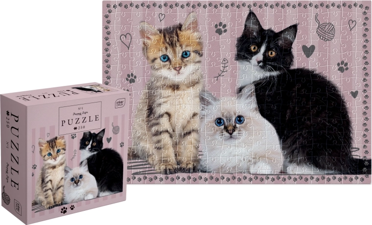 Puzzle Cuccioli – gattini 250 pezzi