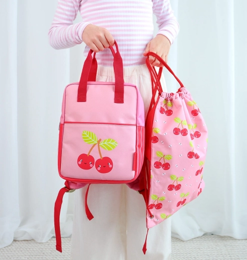 Allegro design con ciliegie