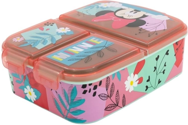Lunch box Minnie Mouse con scomparti - 1 pezzo