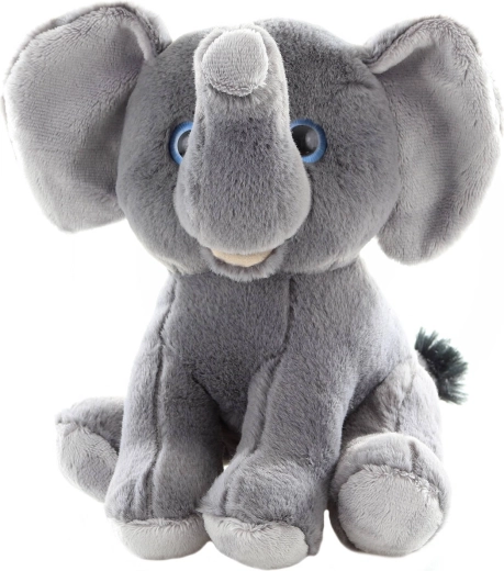 Elefante di peluche seduto 19 cm - 1 pezzo