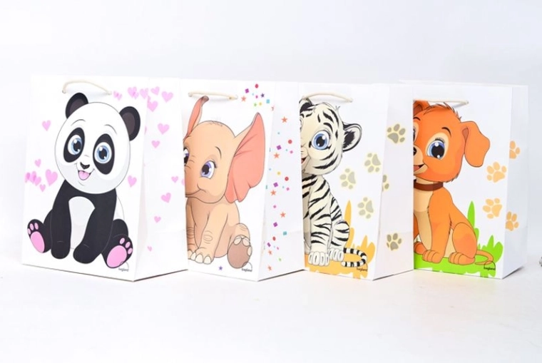 Borsa regalo premium per bambini in kraft