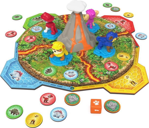 Il vulcano girevole cambia ogni partita