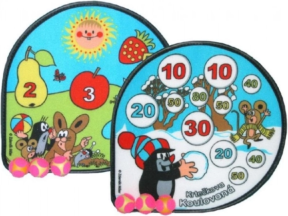 Bersaglio KRTEČEK con velcro 30 × 30 cm