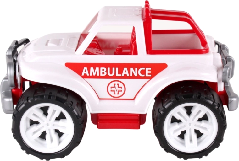 Design da ambulanza per giocare al soccorritore