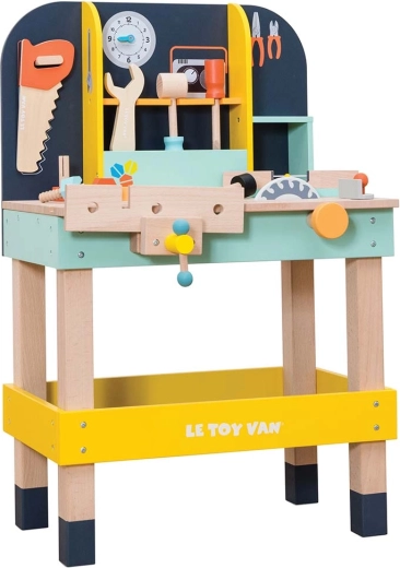 Banco da lavoro in legno per bambini con attrezzi Alex Le Toy Van