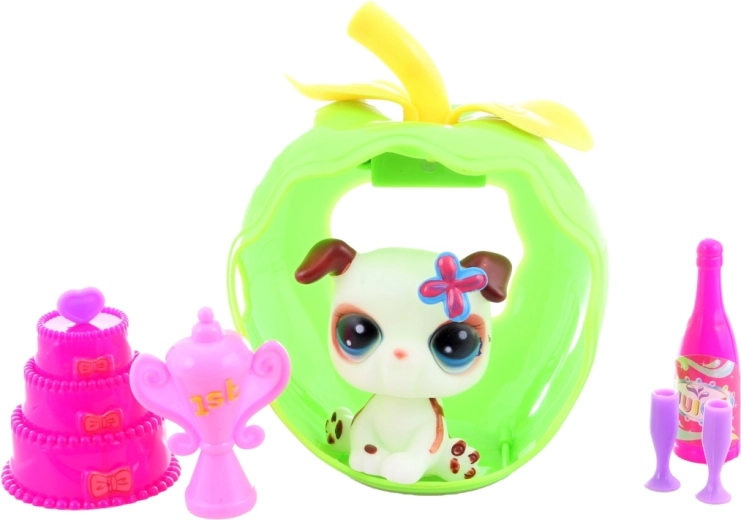 Casetta luminosa a forma di mela