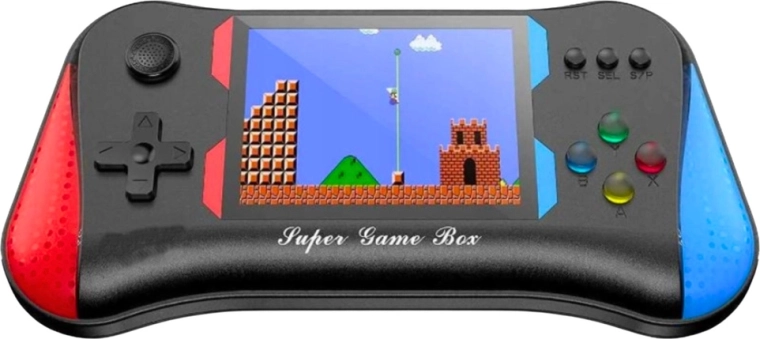 500 giochi 8‑bit integrati – divertimento immediato