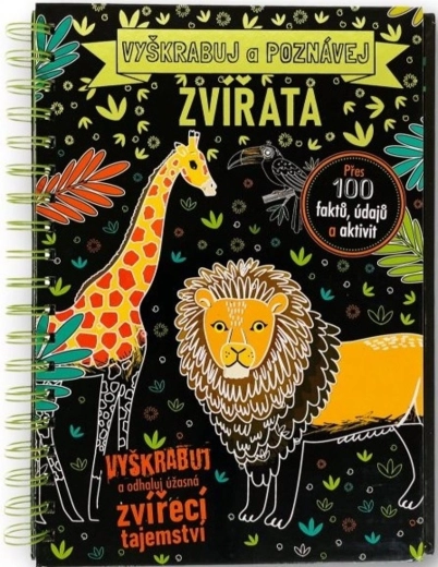 Gratta e scopri gli animali – libro attivo creativo Svojtka & Co.