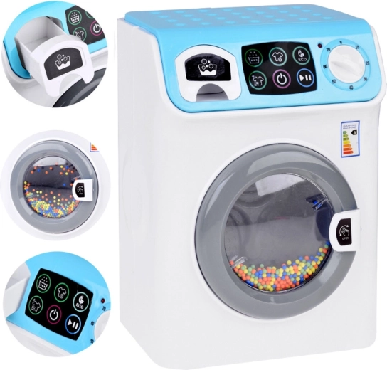 Lavatrice automatica per bambini con pannello touch e suoni