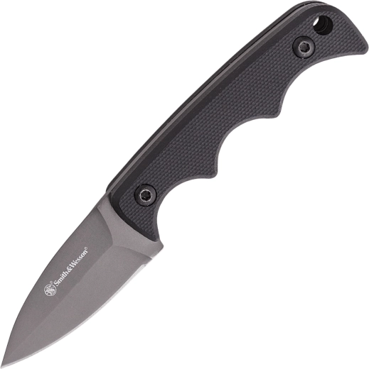 Smith & Wesson H.R.T. coltello da collo Spear Point 5 cm con finitura al nitruro di titanio
