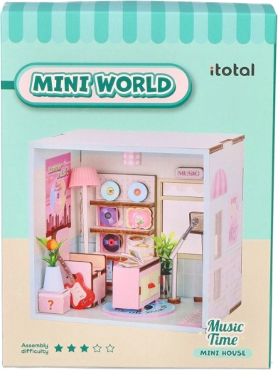 i-Total miniature DIY stanza mini world – tempo musicale