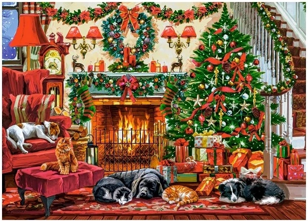 Puzzle camino accogliente 260 pezzi