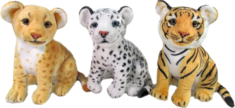 Due varianti di animali: tigre o leopardo