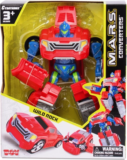 Action figure trasformabile Robot M.A.R.S Converters Wild Rock