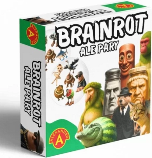 Ale Pary Brainrot – gioco di carte di prontezza con folli personaggi IA