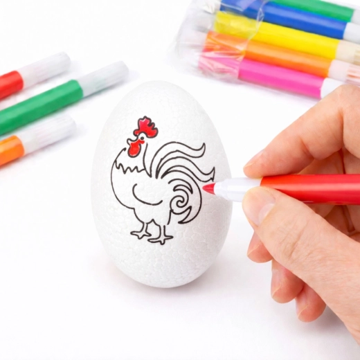 Motivo di gallo prestampato