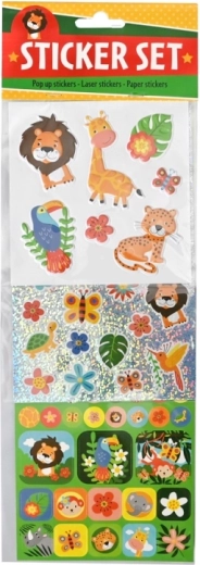 Tre tipi di adesivi in un’unica confezione