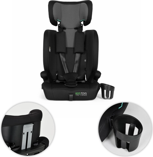 Pratico portabicchiere e comfort in viaggio