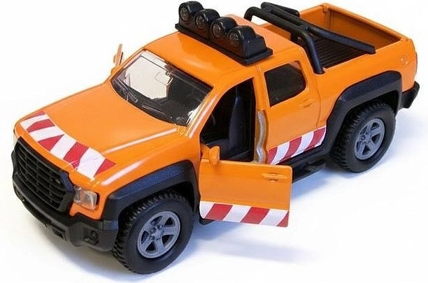 Veicolo realistico del servizio stradale con porte apribili