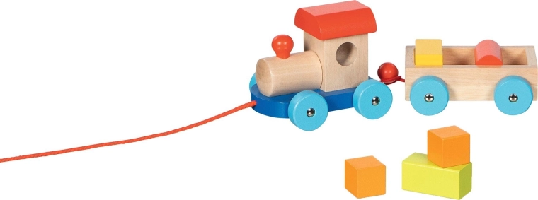 5 cubi in legno per comporre e costruire