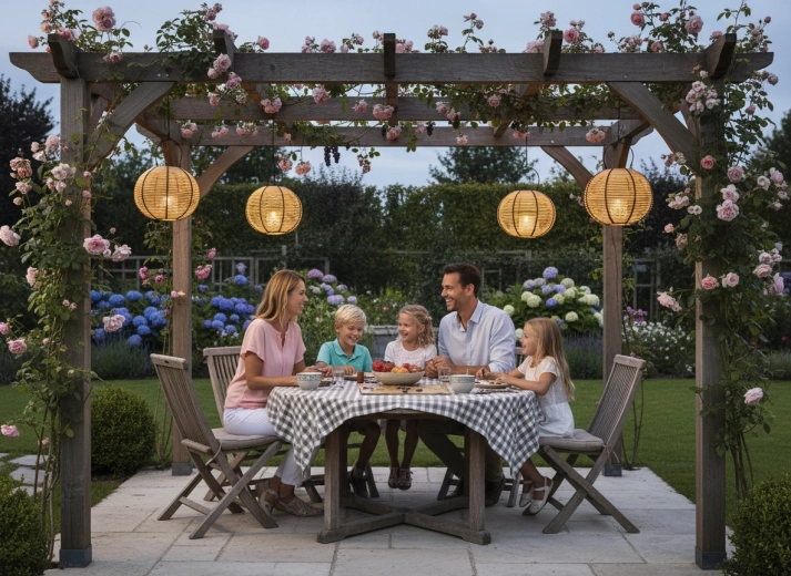 Atmosfera per le serate all’aperto