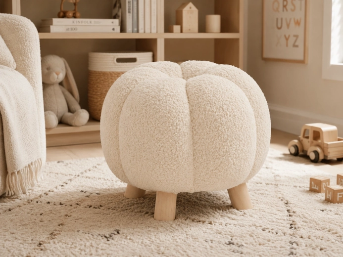 Base stabile con gambe in legno