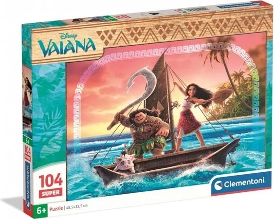 Clementoni Super Disney puzzle per bambini Vaiana 2 105 pezzi