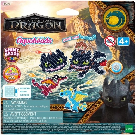 Aquabeads – set di perline DRAGON TRAINER