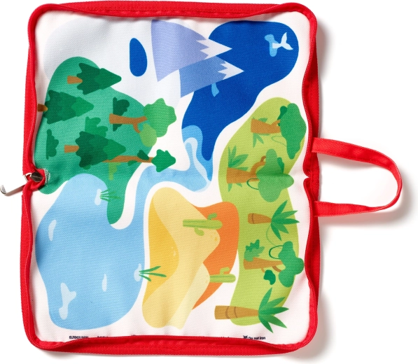 Borsa e tappetino da gioco in uno