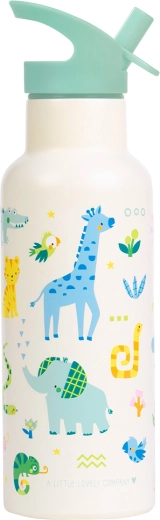 A Little Lovely Company bottiglia in acciaio inox 500 ml – giungla