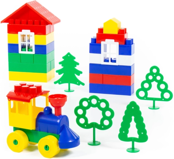 Costruzioni creative con 44 pezzi