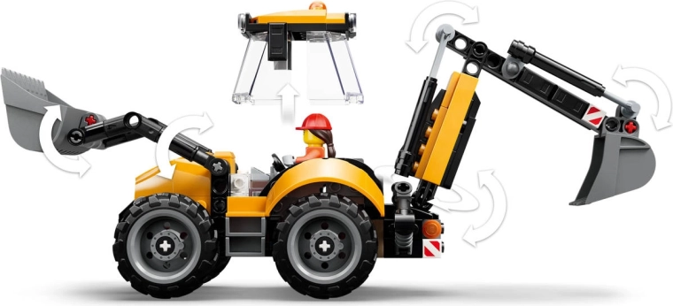 Macchina da cantiere funzionante