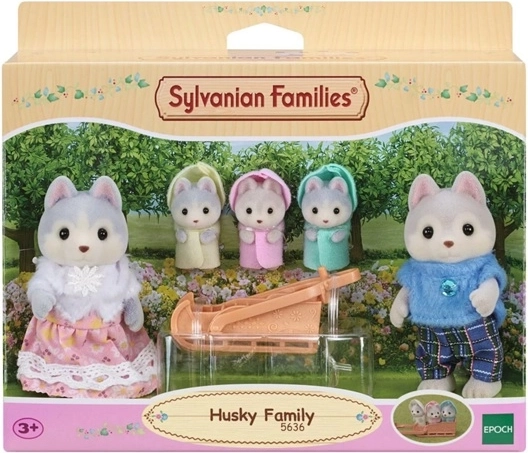 Famiglia husky Sylvanian Families