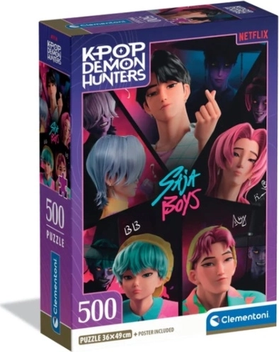 Puzzle CLE 500 pezzi K-Pop Demon Hunters – Saja Boys
