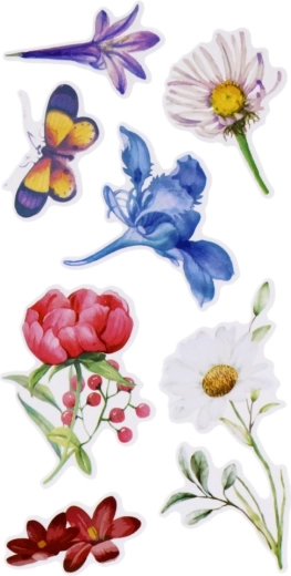 Design botanico dettagliato