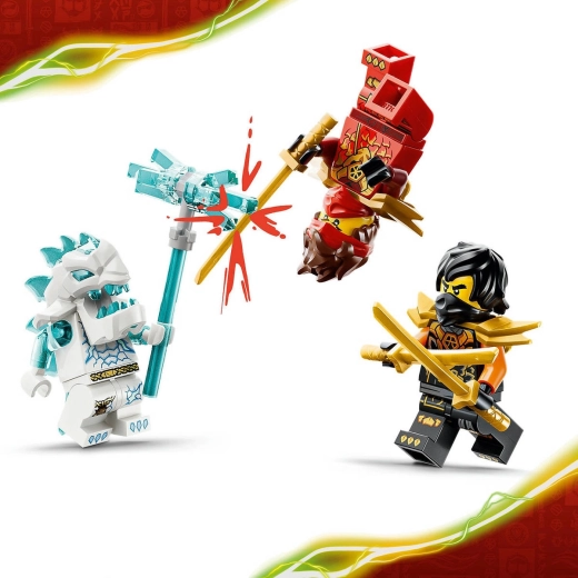 Gli eroi NINJAGO contro il Mostro di ghiaccio