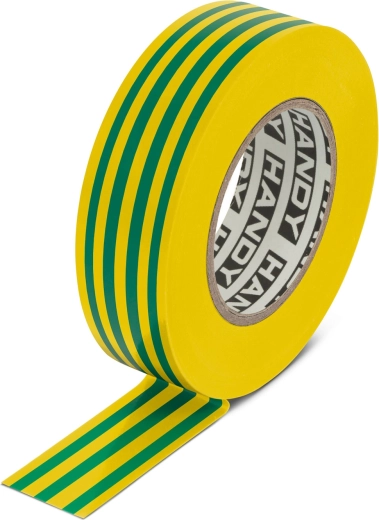 Riconoscibile marcatura giallo-blu