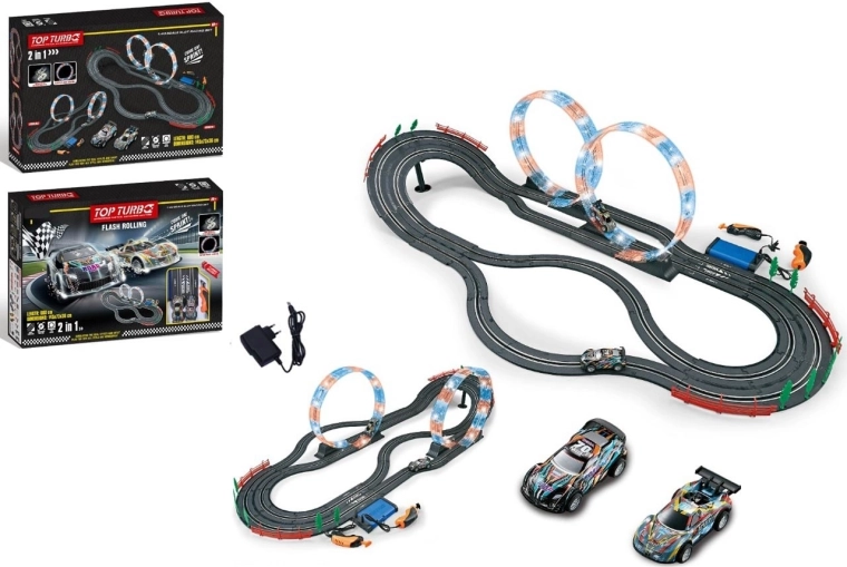 Pista automobilistica da corsa per bambini