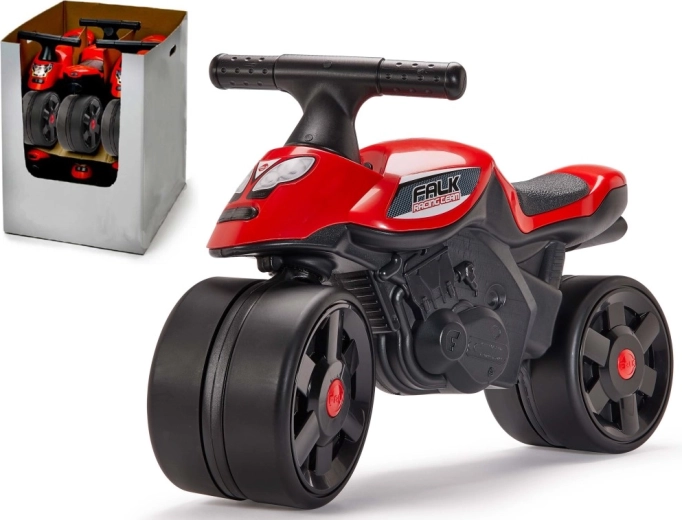 Moto cavalcabile Racing team rossa