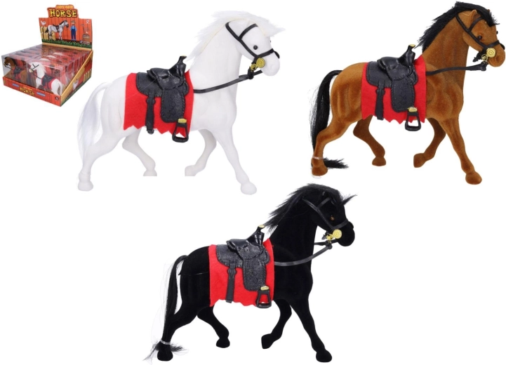Figura di cavallo 17 cm - 1 pezzo